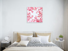 Load image into Gallery viewer, &quot;Flamingo&quot; Original on Canvas  - 43 x 43 cm
