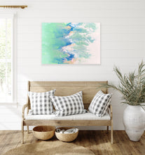 Load image into Gallery viewer, &quot;Modern Pastel Ocean&quot; - Oringal on Canvas - 60 x 42 cm
